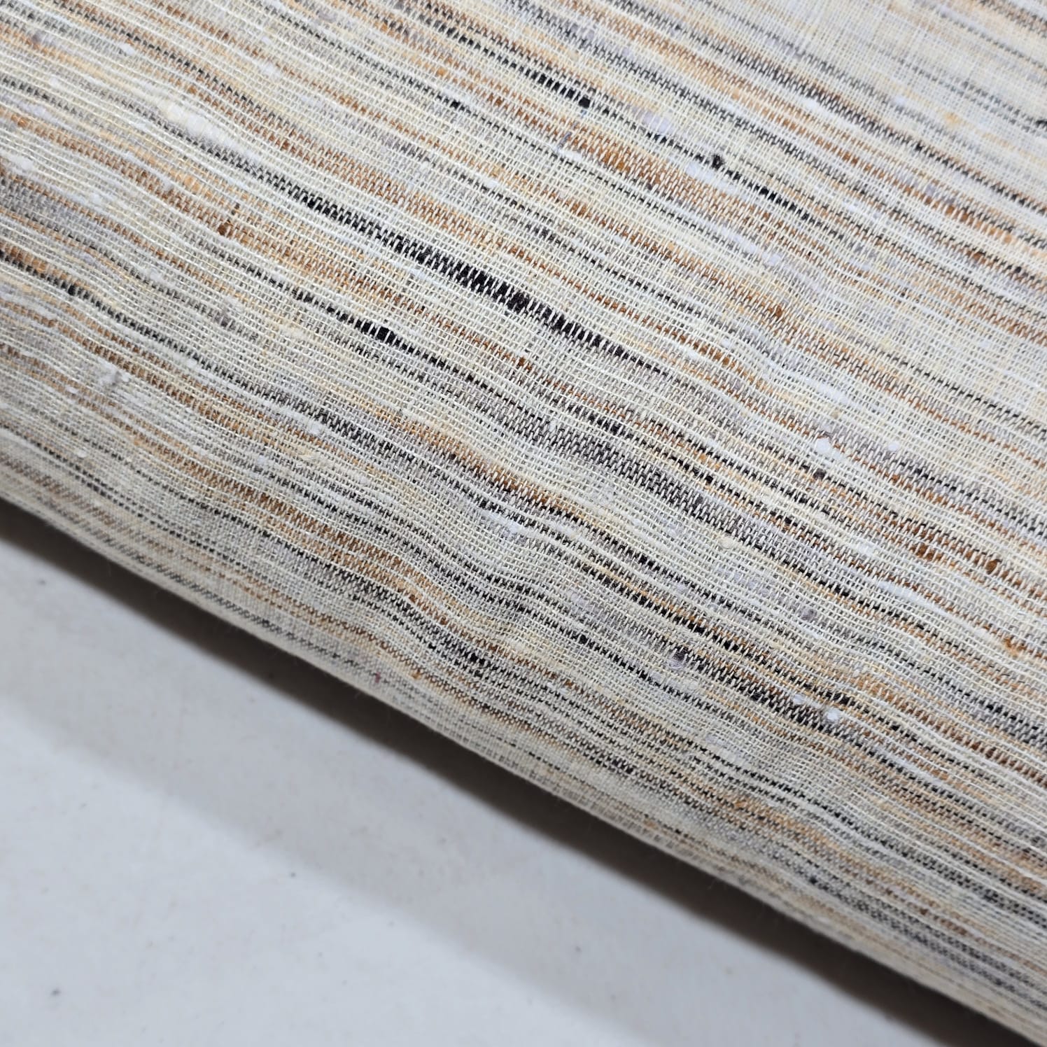 100% Cotton Linen Slub Fabric 44