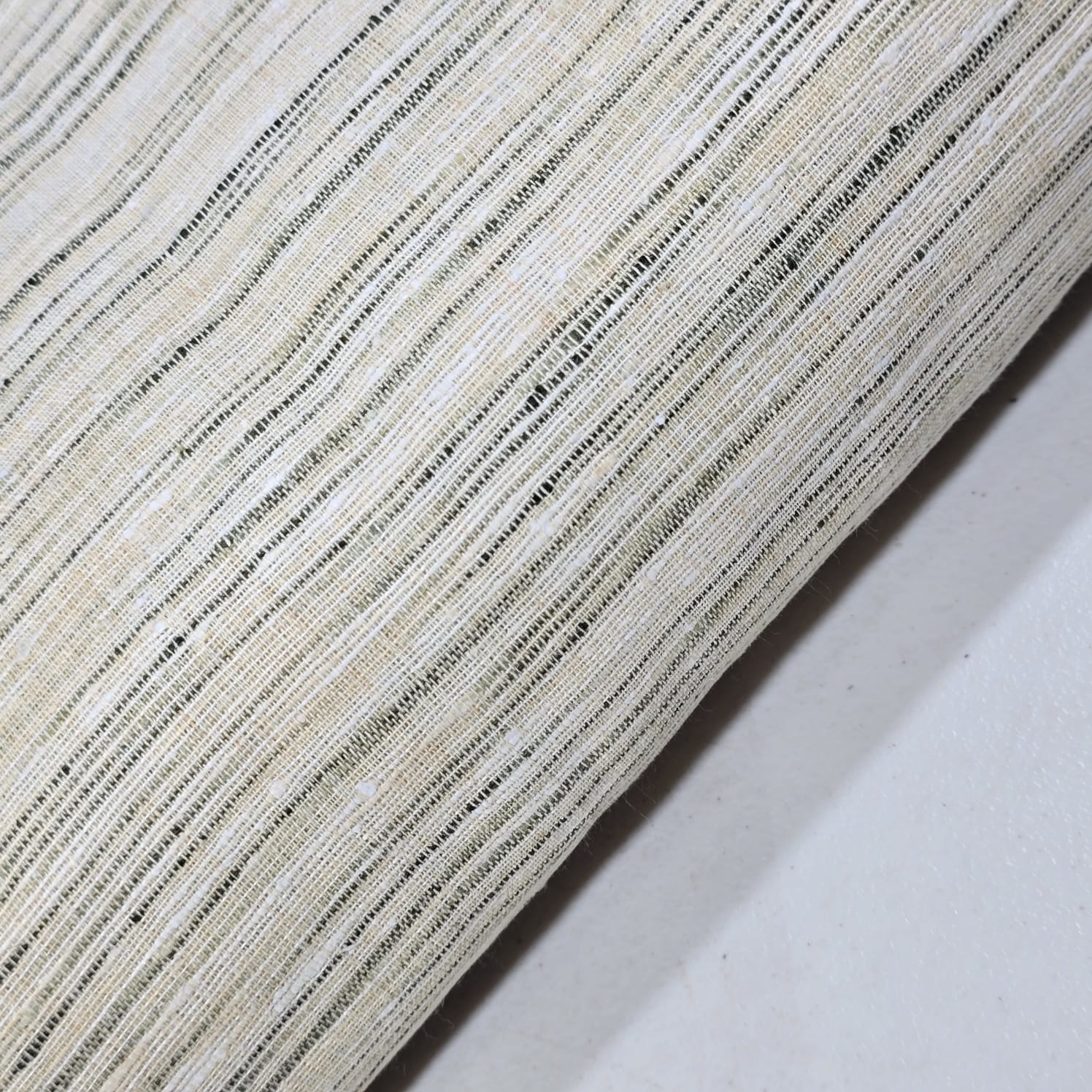100% Cotton Linen Slub Fabric 44