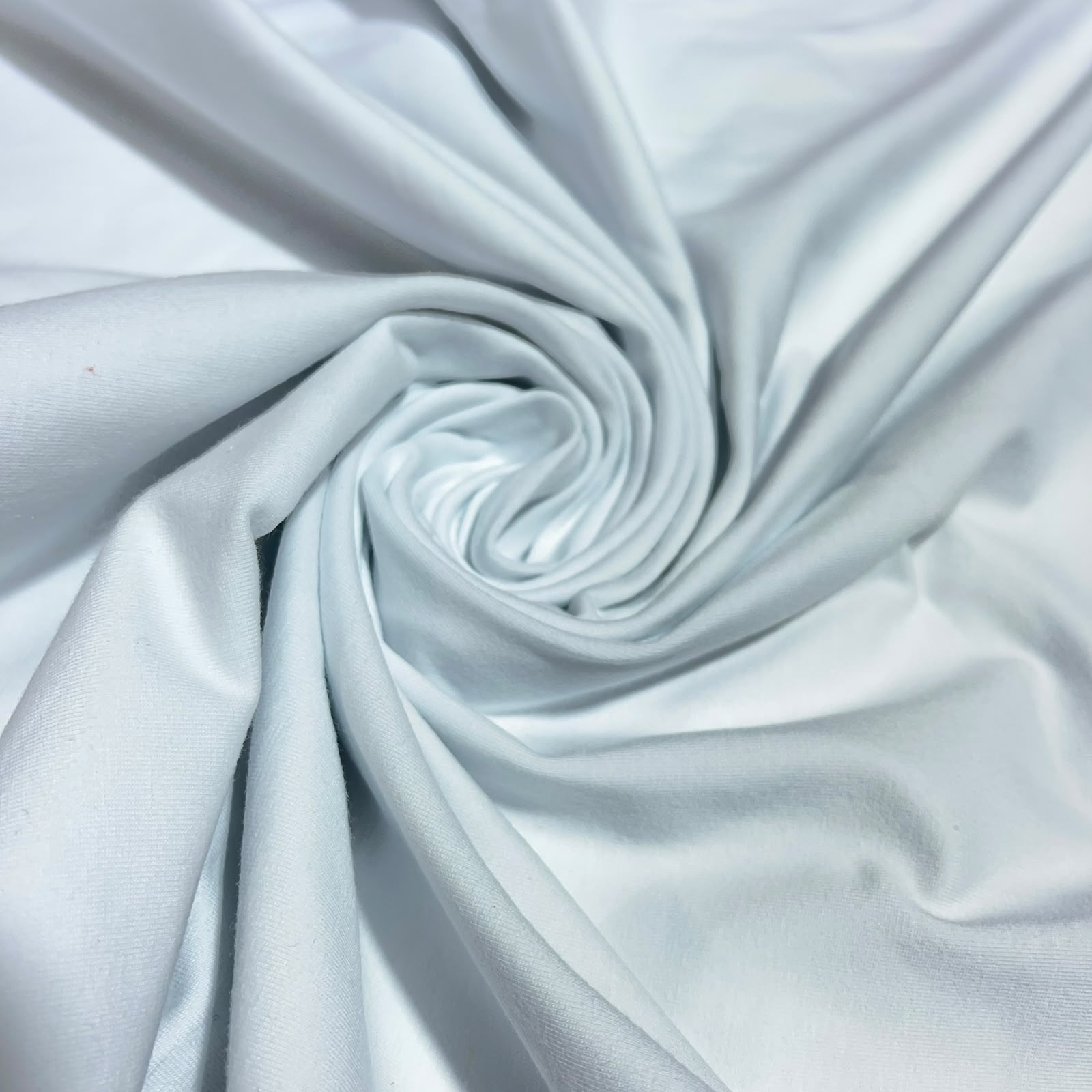 Clearance 100% Knitted Jersey Cotton Stretch Interlock Fabric Material 58