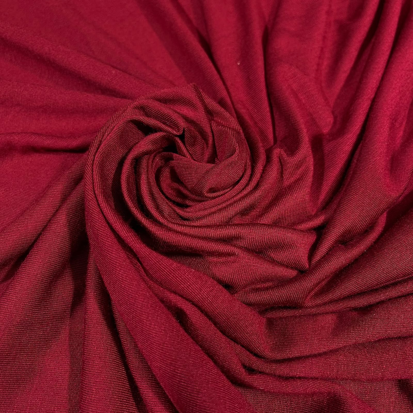 Clearance 100% Knitted Jersey Cotton Stretch Interlock Fabric Material 58