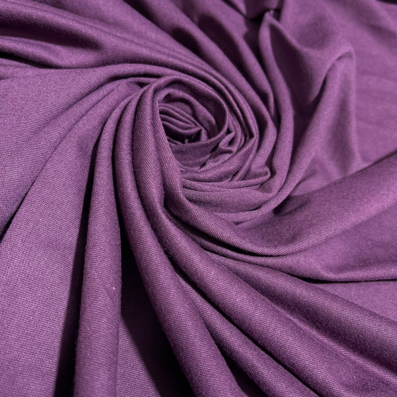 Clearance 100% Knitted Jersey Cotton Stretch Interlock Fabric Material 58