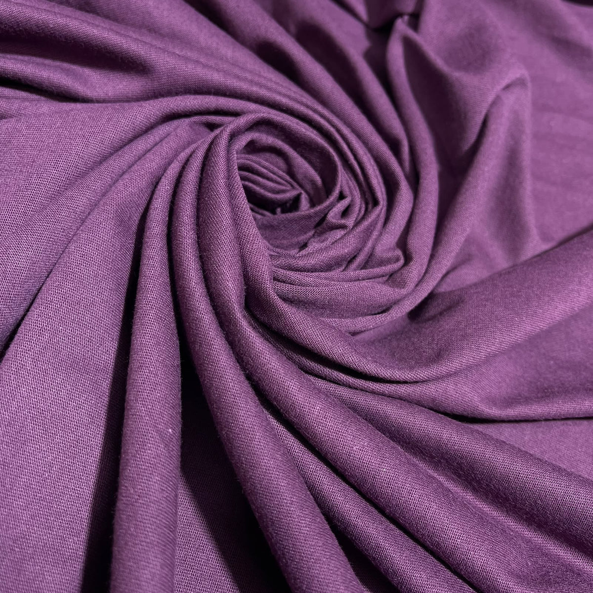 Clearance 100% Knitted Jersey Cotton Stretch Interlock Fabric Material 58" Wide By The Meter