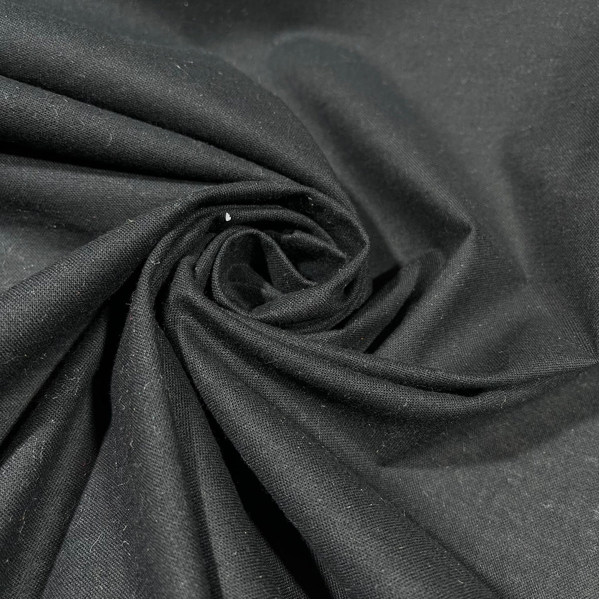 100% Cotton White / Black Woven Iron-On Fusible Interfacing Fabric 90cm By Meter