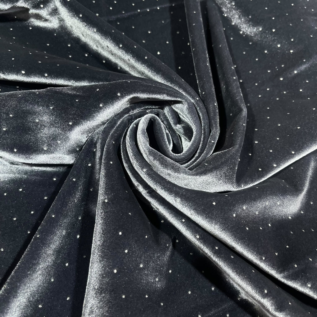 Luxurious Soft Stud Velour Velvet Fabric Stretch Dress Craft Material 58" Wide