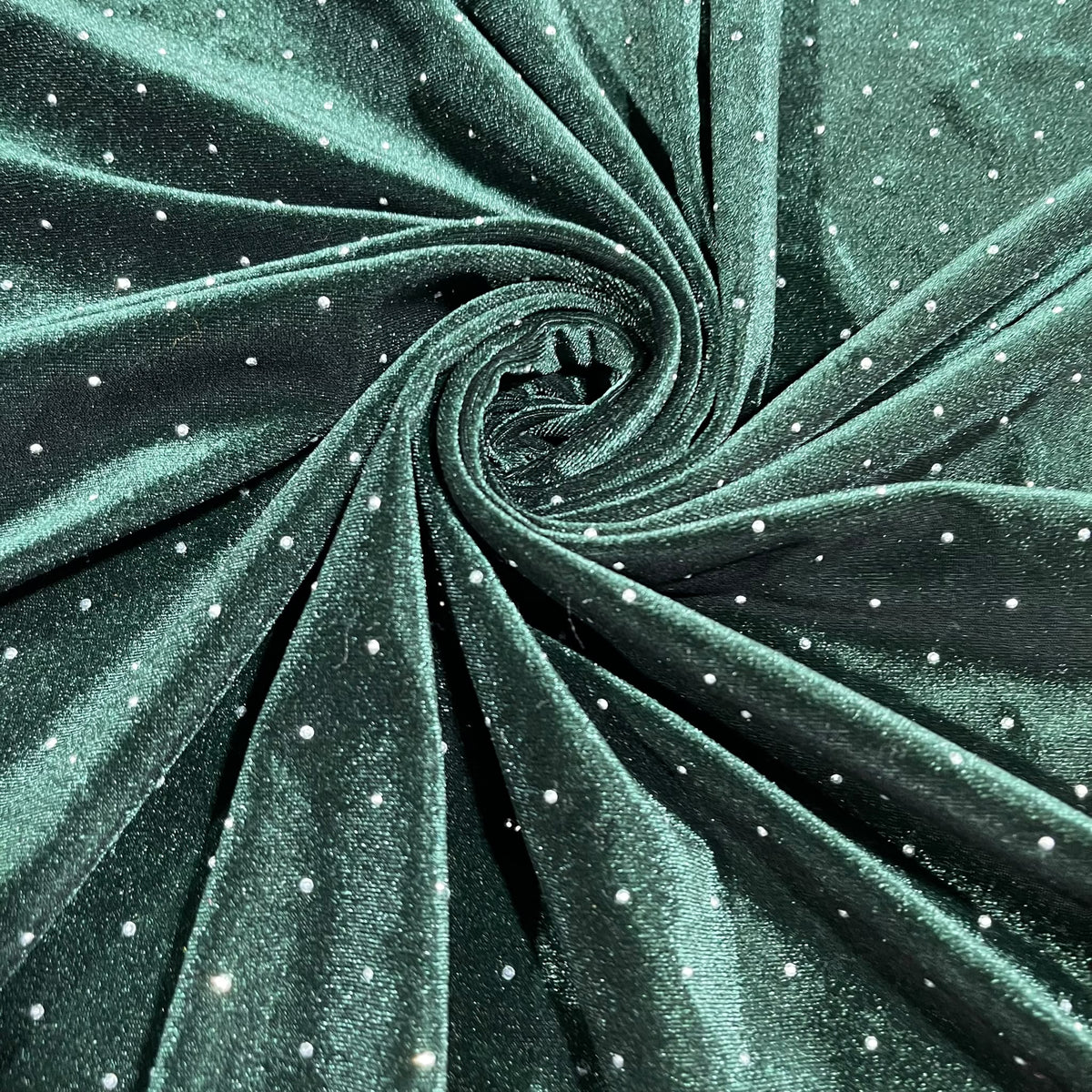 Luxurious Soft Stud Velour Velvet Fabric Stretch Dress Craft Material 58" Wide