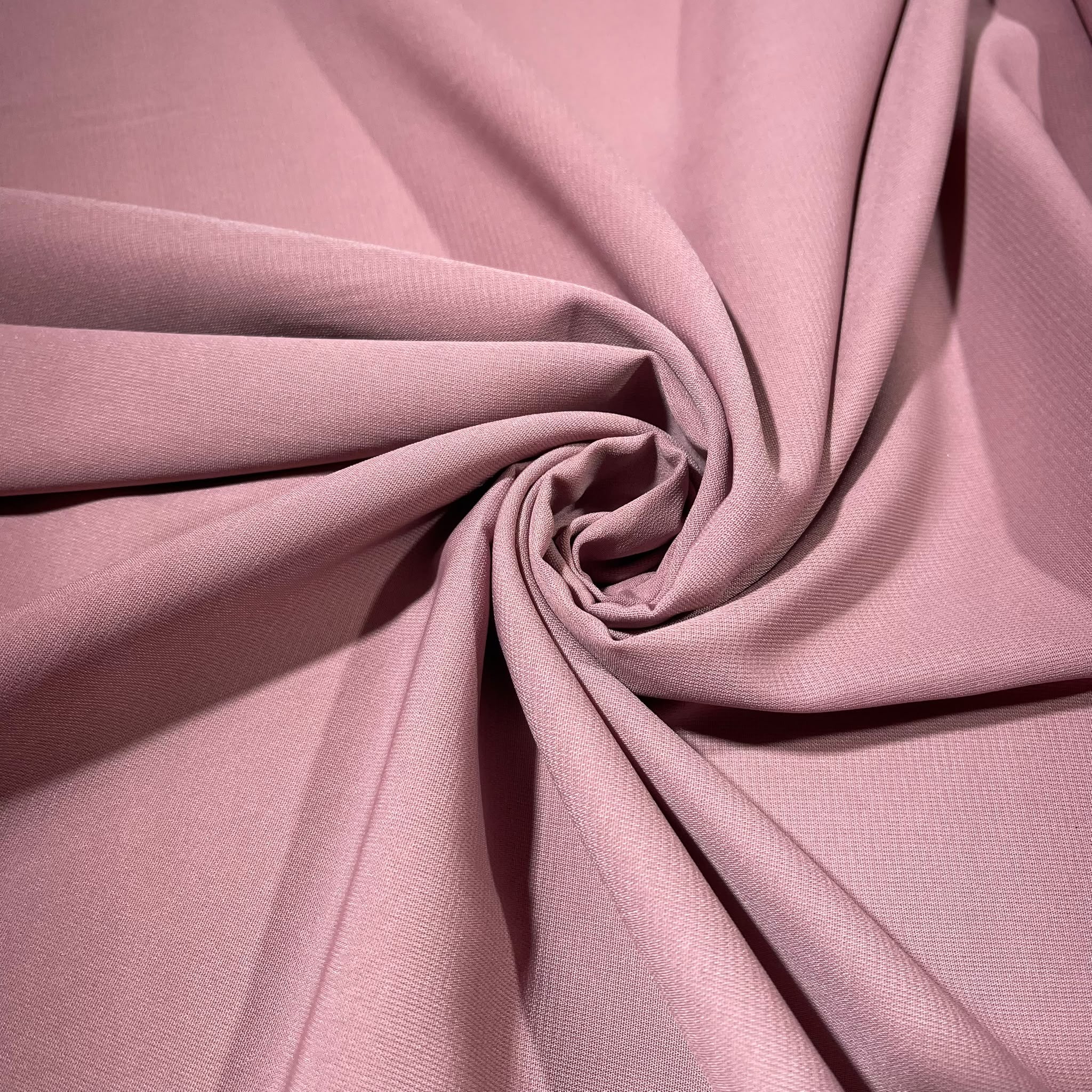 Plain Peach Skin Powder Touch Crepe Fabric 58