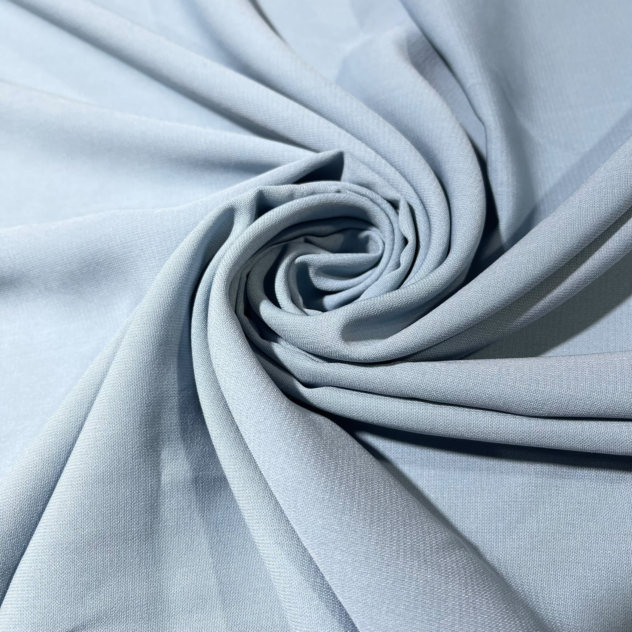Plain Peach Skin Powder Touch Crepe Fabric 58