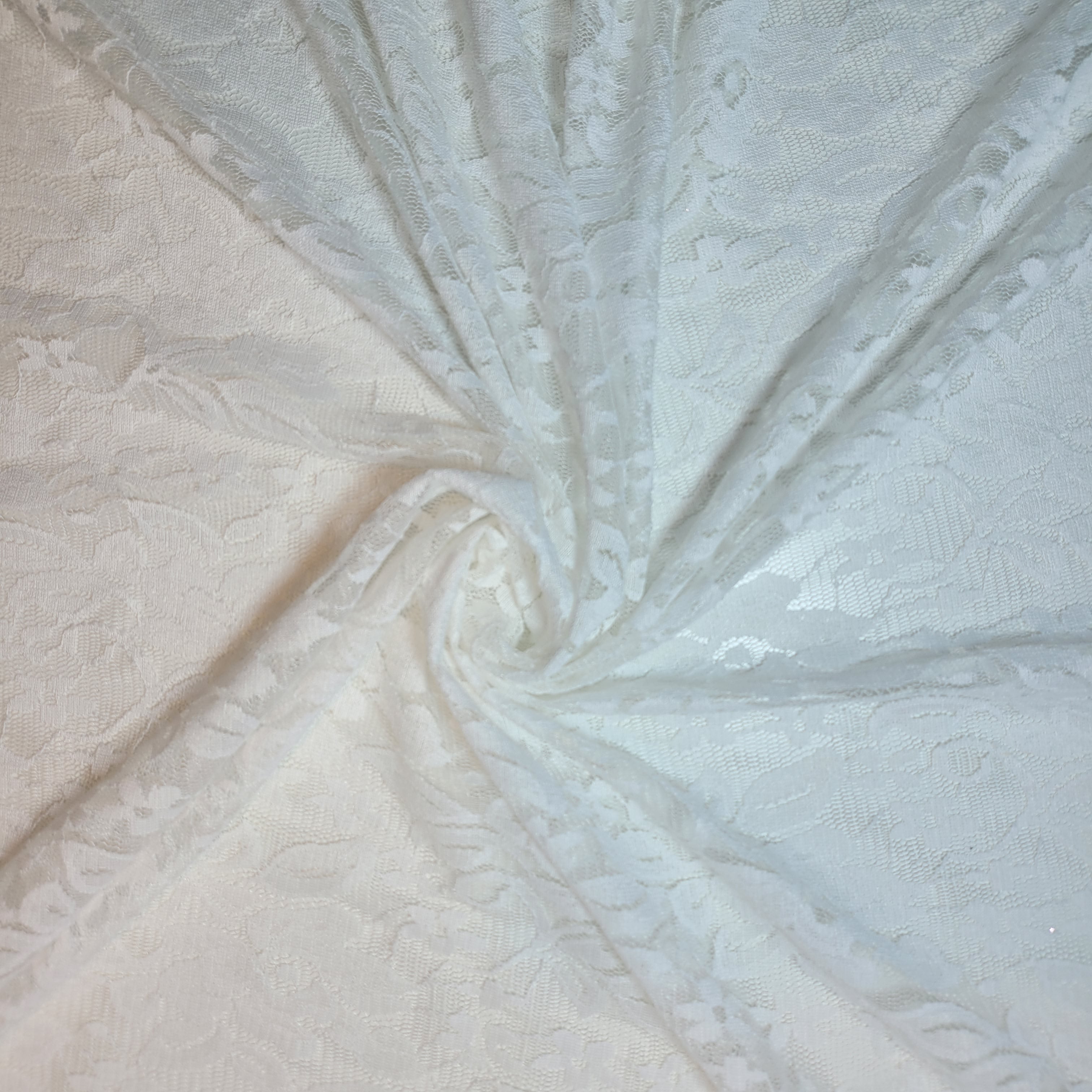 Floral Bridal Lace Fabric – 58