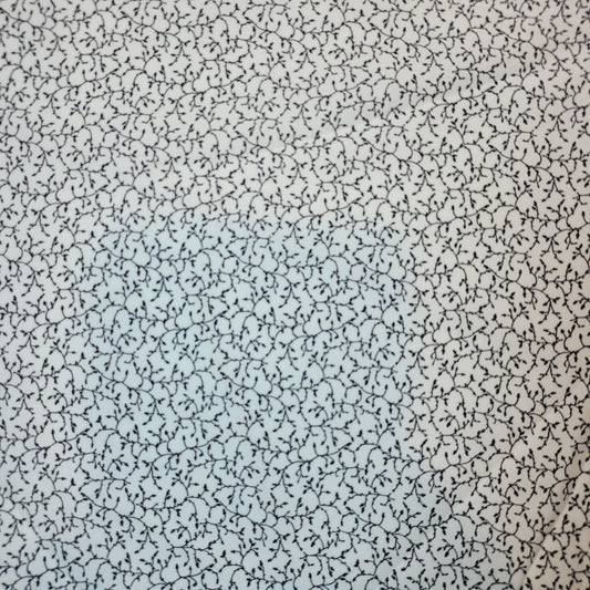 Soft 100% Cotton Floral Fabric for Kids’ Sewing and Quilting – 44" Wide, Perfect for Dresses and Crafts (White Liberty Floral)