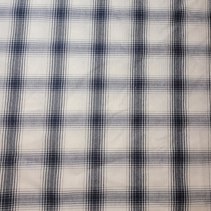 100% Cotton Tartan & Check Plaid Fabric – 58" Wide Stripe Dress, Quilting & Craft Material by the Metre