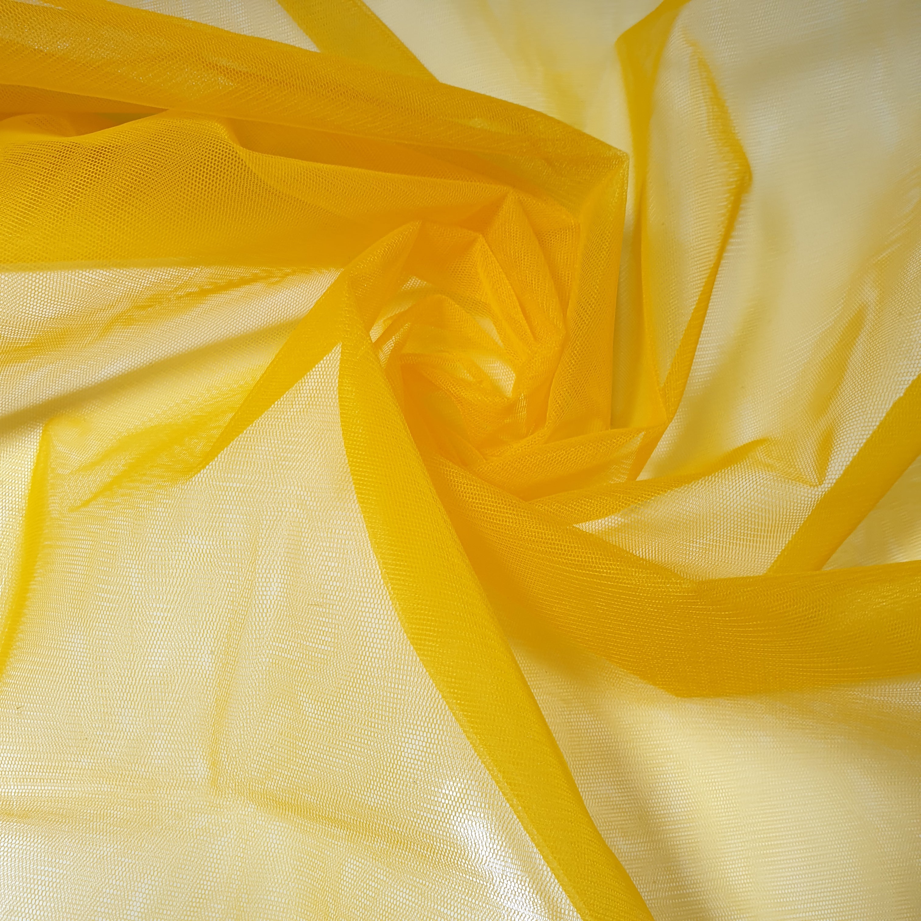 Premium Soft Plain Sheer Tulle Net Fabric – 58