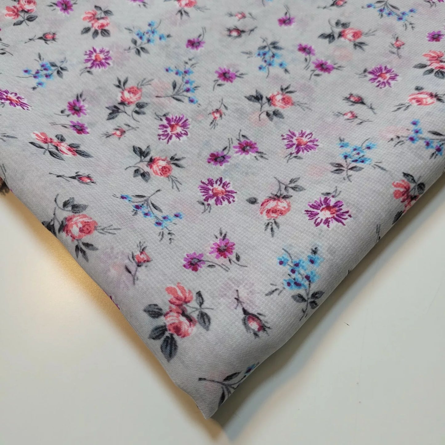 Floral, Polka, Animal & Paisley Printed Fabric – 58" Wide Georgette, Chiffon & Crepe Dress Material