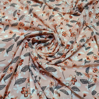 Floral, Polka, Animal & Paisley Printed Fabric – 58" Wide Georgette, Chiffon & Crepe Dress Material