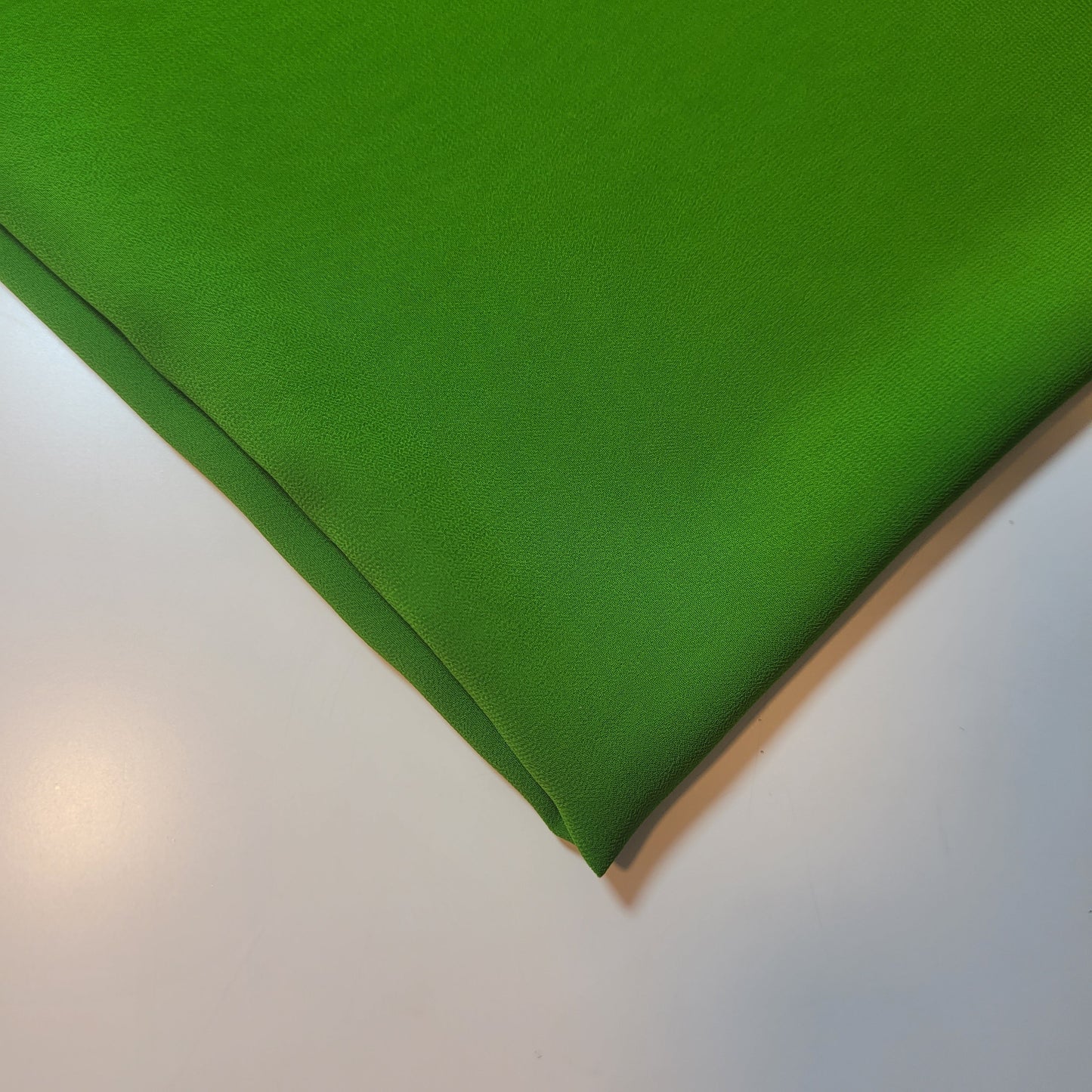Sheer Poly Crepe Chiffon Fabric – Semi-Transparent, Lightweight 44" Wide for Dress, Draping & Craft
