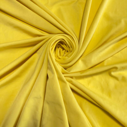 Plain Solid ITY Jersey Fabric – 58" Wide Nylon Lycra 4-Way Stretch Spandex Dress & Swim Material