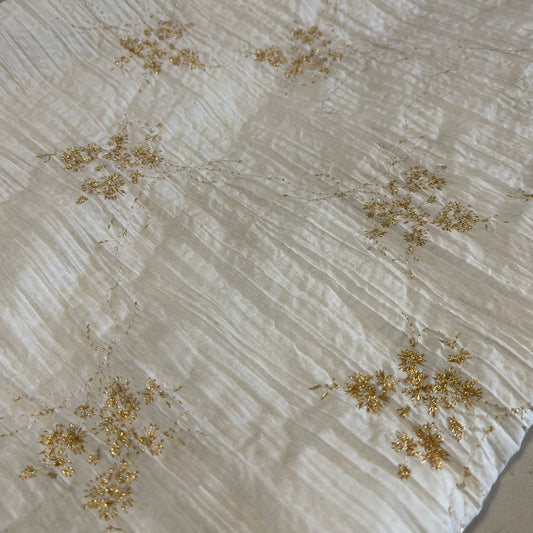 100% Cotton Crush Fabric Crinkle Craft Dress Costume Material 50" Meter