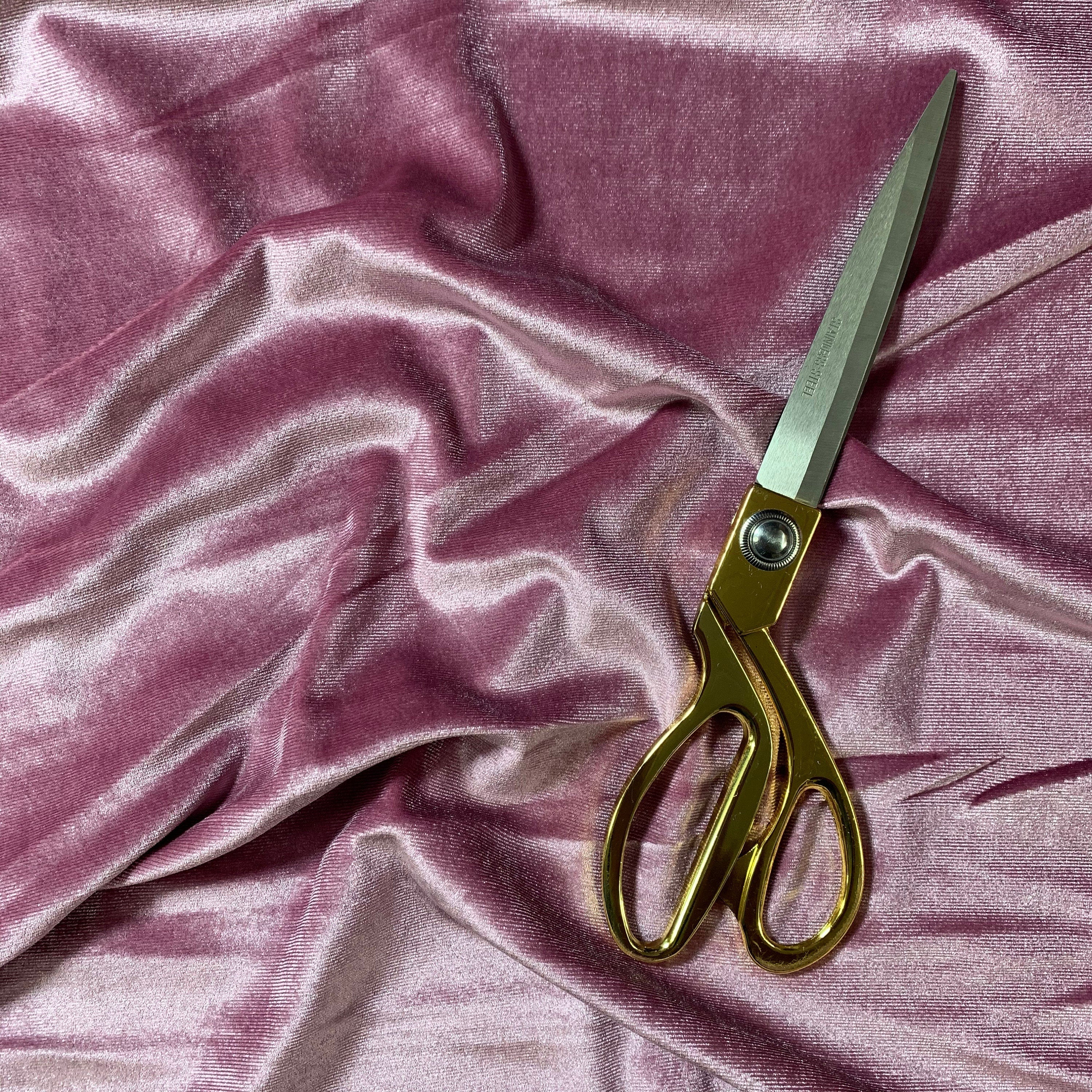 Plain Velvet / Soft Velour Fabric – 58