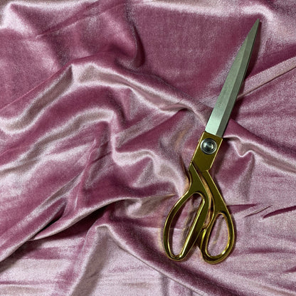 Plain Velvet / Soft Velour Fabric – 58" Wide Premium Stretch Material for Dresses & Crafts