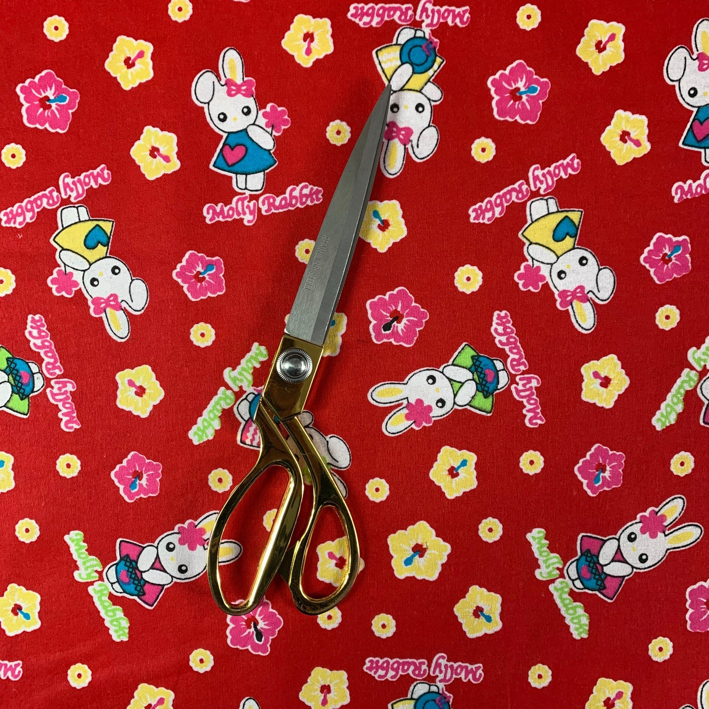 100% Cotton Brushed Flannel Winceyette Fabric – 44" Wide Printed Material for Quilting & Sewing Projects