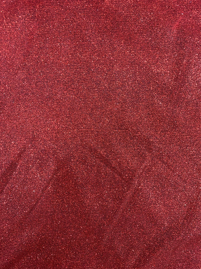 Shimmer Moonlight Stretch Glitter Nylon Fabric – 58" Wide Stardust Backdrop, Dress & Craft Material