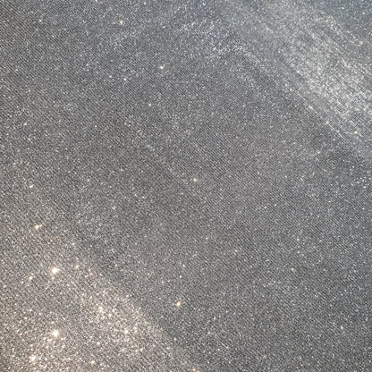 Shimmer Moonlight Stretch Glitter Nylon Fabric – 58" Wide Stardust Backdrop, Dress & Craft Material