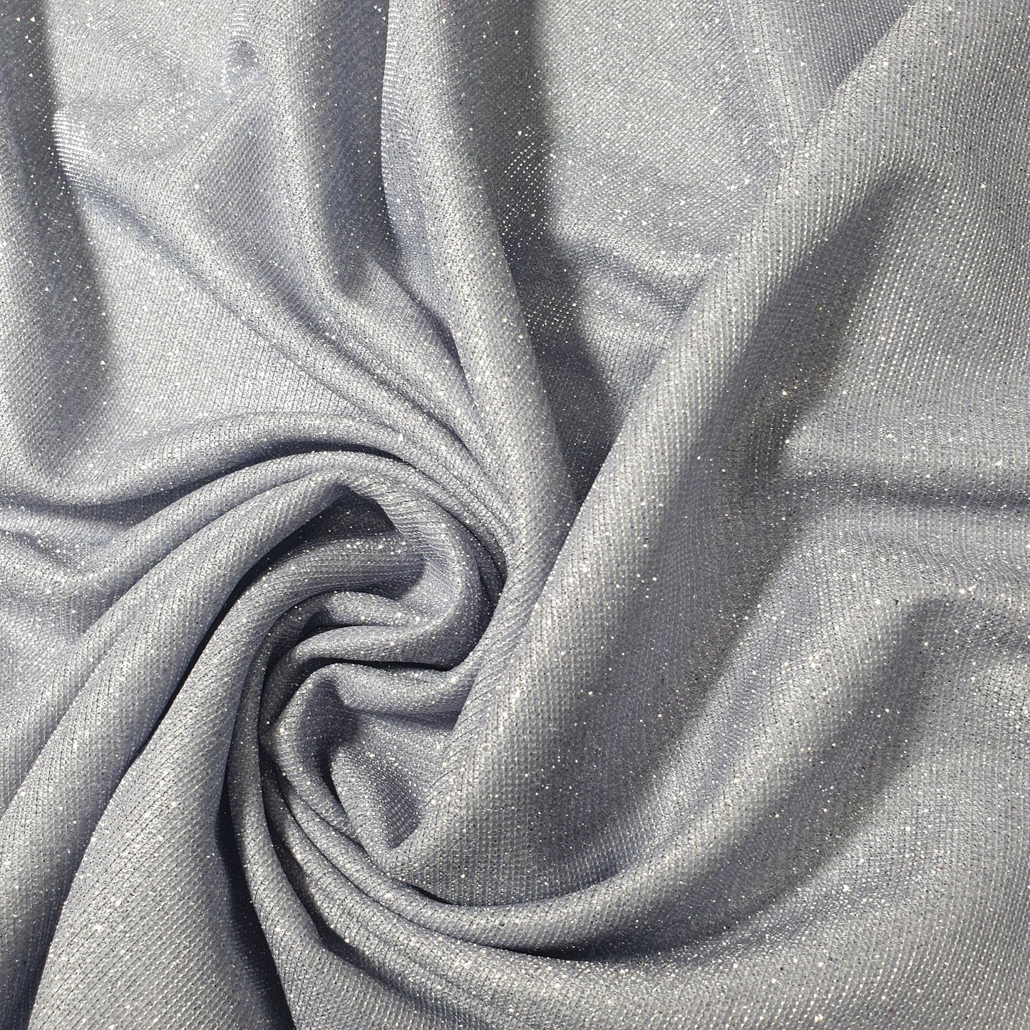 Shimmer Moonlight Stretch Glitter Nylon Fabric – 58" Wide Stardust Backdrop, Dress & Craft Material
