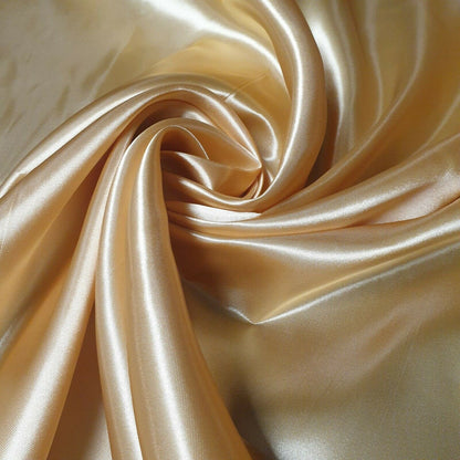 Luxury Poly Silk Satin Fabric – 58” Wide | Smooth, Shiny, Plain Material for Dressmaking, Crafts & Weddings – Sold by the Metre (EPR)