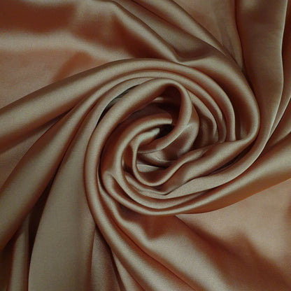 Silky Charmeuse Satin Fabric – 44" Wide Luxury Glossy Silk-Like Weave for Bridal Dress, Draping & Décor