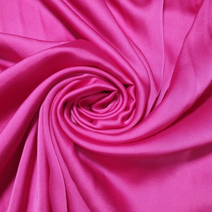 Silky Charmeuse Satin Fabric – 44" Wide Luxury Glossy Silk-Like Weave for Bridal Dress, Draping & Décor