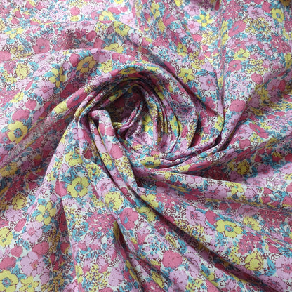 Printed Polycotton Fabric – 44" Wide – Floral, Animal, Nautical, Stars, Stripes, Fruit & Seasonal Craft Material by the Metre