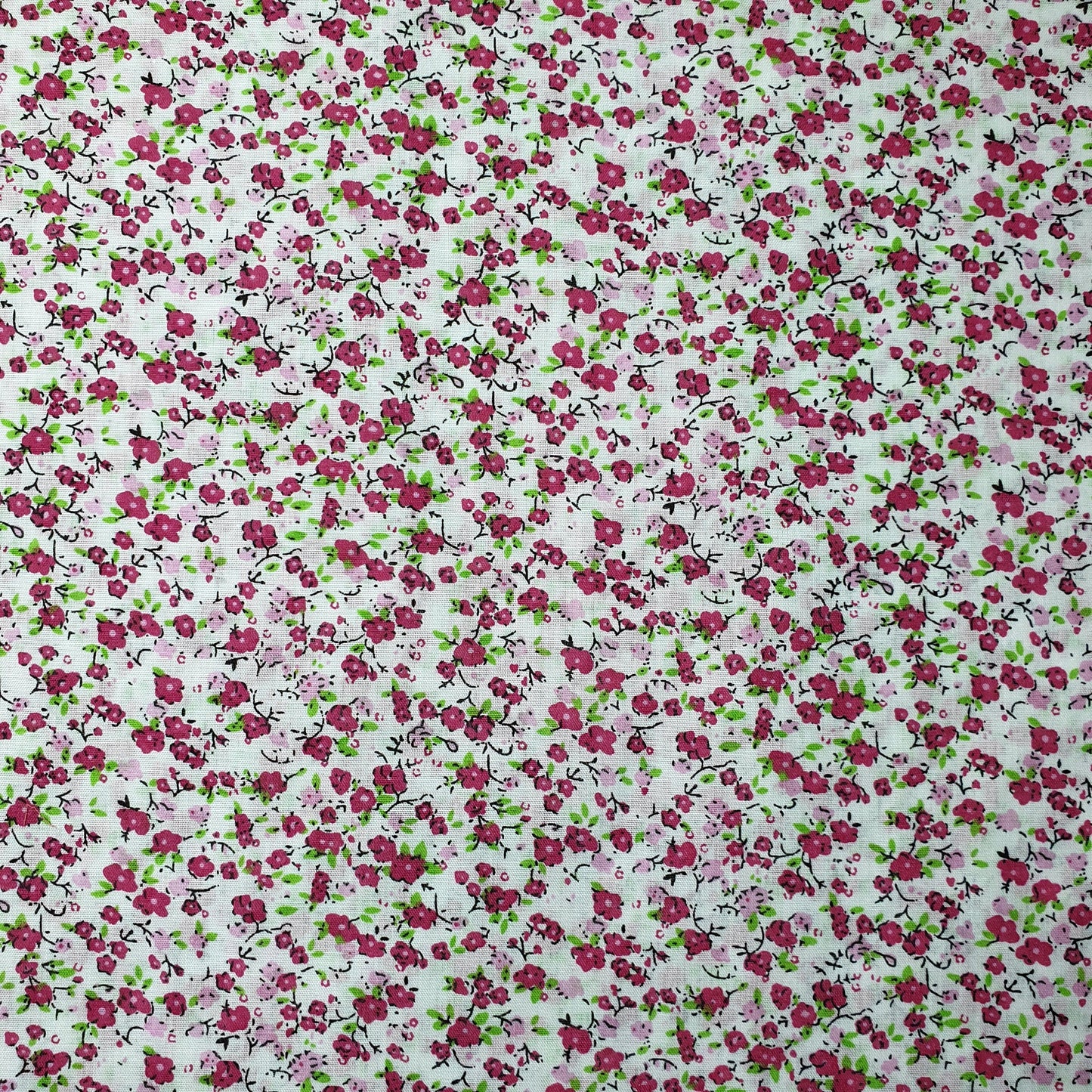 Printed Polycotton Fabric – 44" Wide – Floral, Animal, Nautical, Stars, Stripes, Fruit & Seasonal Craft Material by the Metre