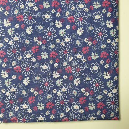 Printed Polycotton Fabric – 44" Wide – Floral, Animal, Nautical, Stars, Stripes, Fruit & Seasonal Craft Material by the Metre