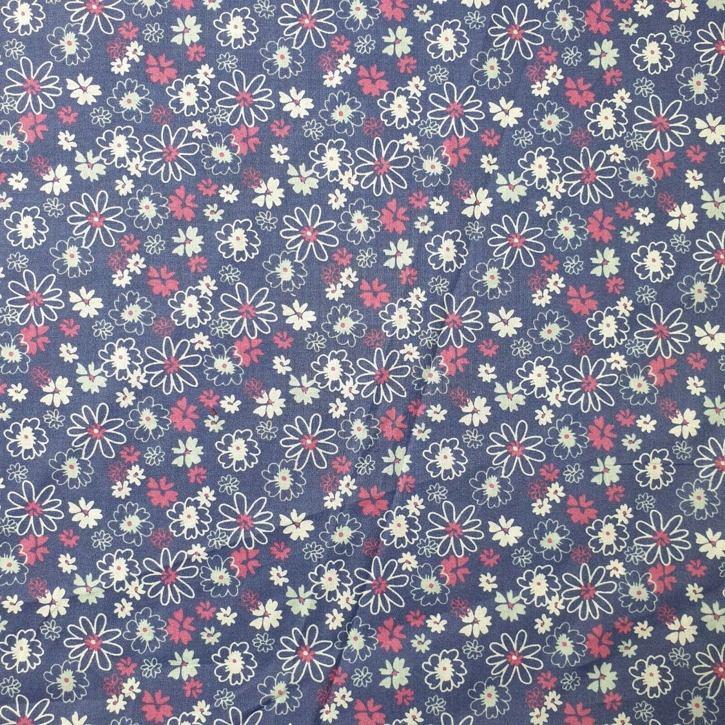 Printed Polycotton Fabric – 44" Wide – Floral, Animal, Nautical, Stars, Stripes, Fruit & Seasonal Craft Material by the Metre