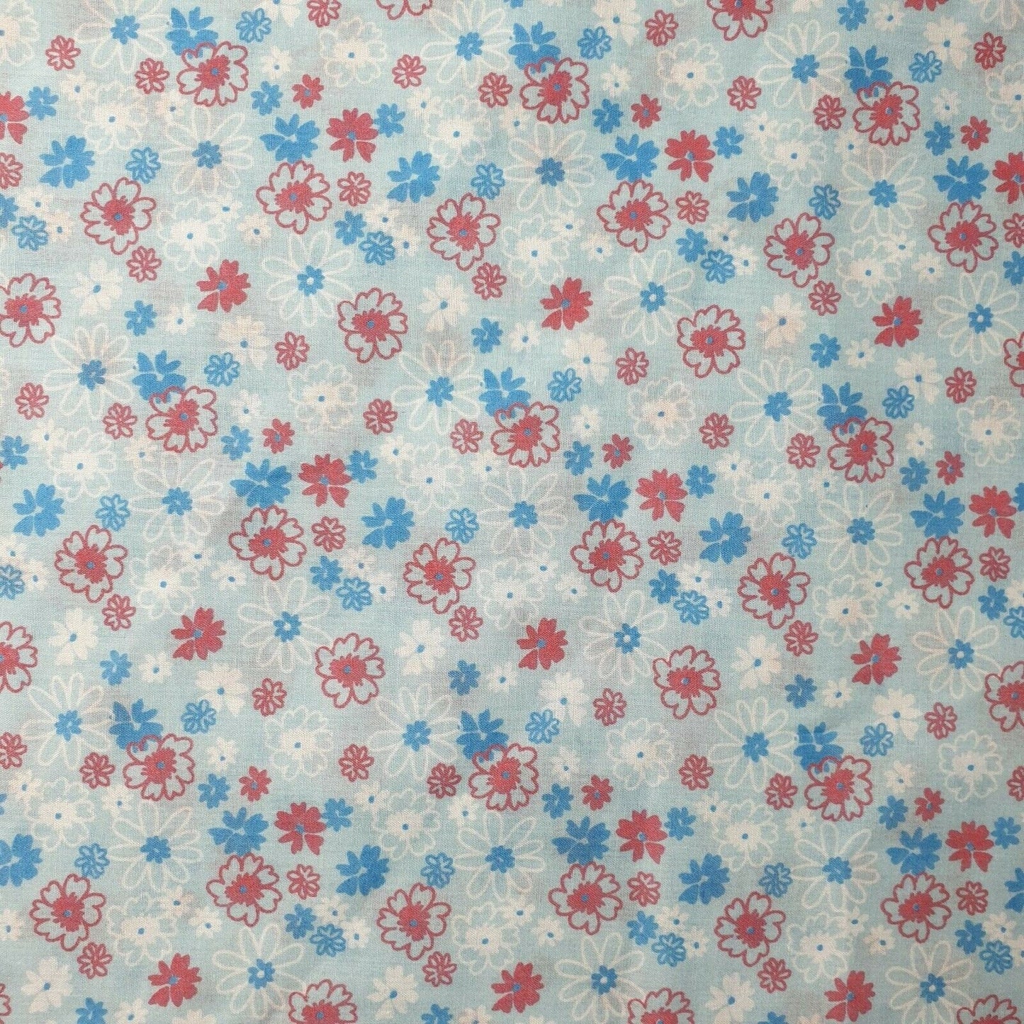 Printed Polycotton Fabric – 44" Wide – Floral, Animal, Nautical, Stars, Stripes, Fruit & Seasonal Craft Material by the Metre