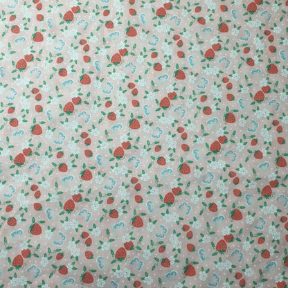Printed Polycotton Fabric – 44" Wide – Floral, Animal, Nautical, Stars, Stripes, Fruit & Seasonal Craft Material by the Metre