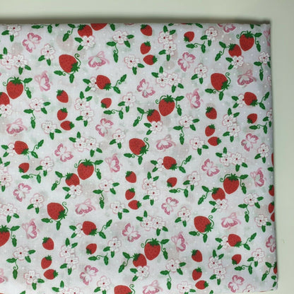 Printed Polycotton Fabric – 44" Wide – Floral, Animal, Nautical, Stars, Stripes, Fruit & Seasonal Craft Material by the Metre