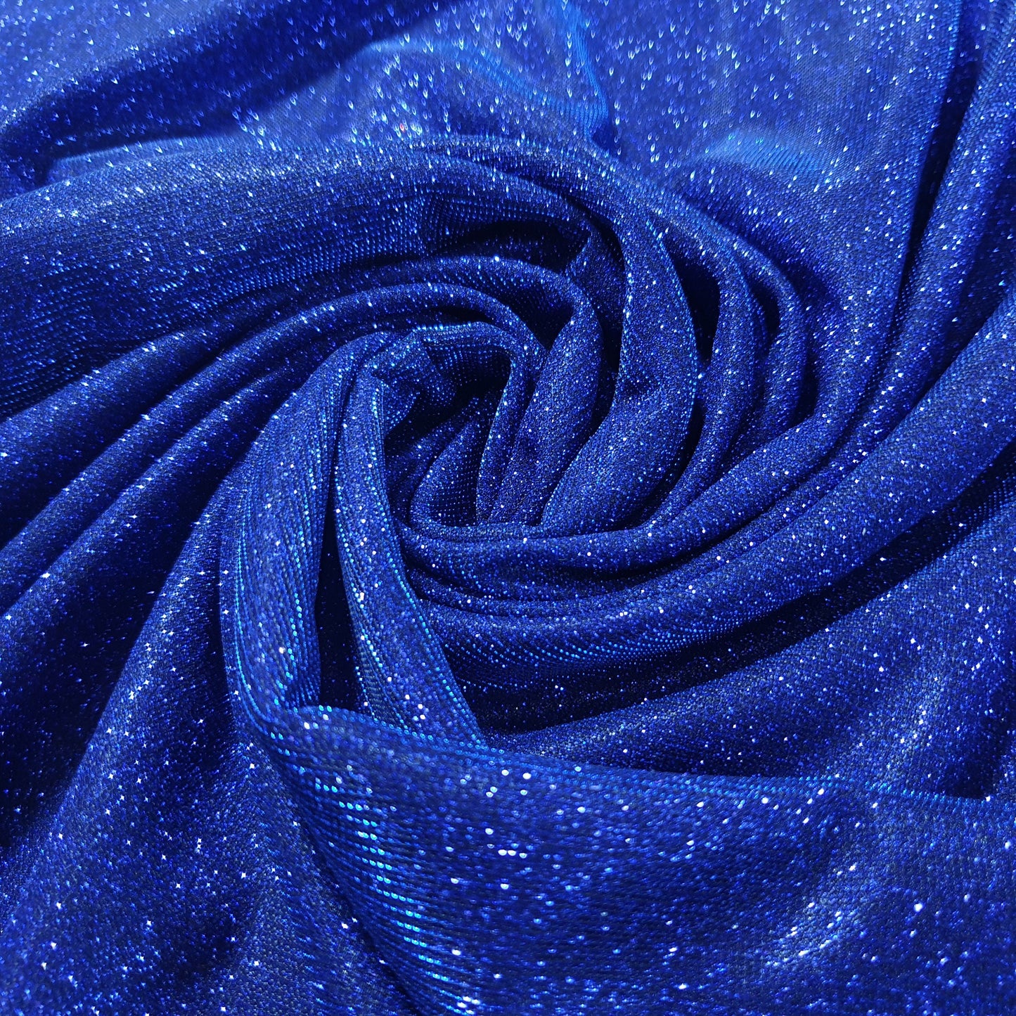 Shimmer Moonlight Stretch Glitter Nylon Fabric – 58" Wide Stardust Backdrop, Dress & Craft Material