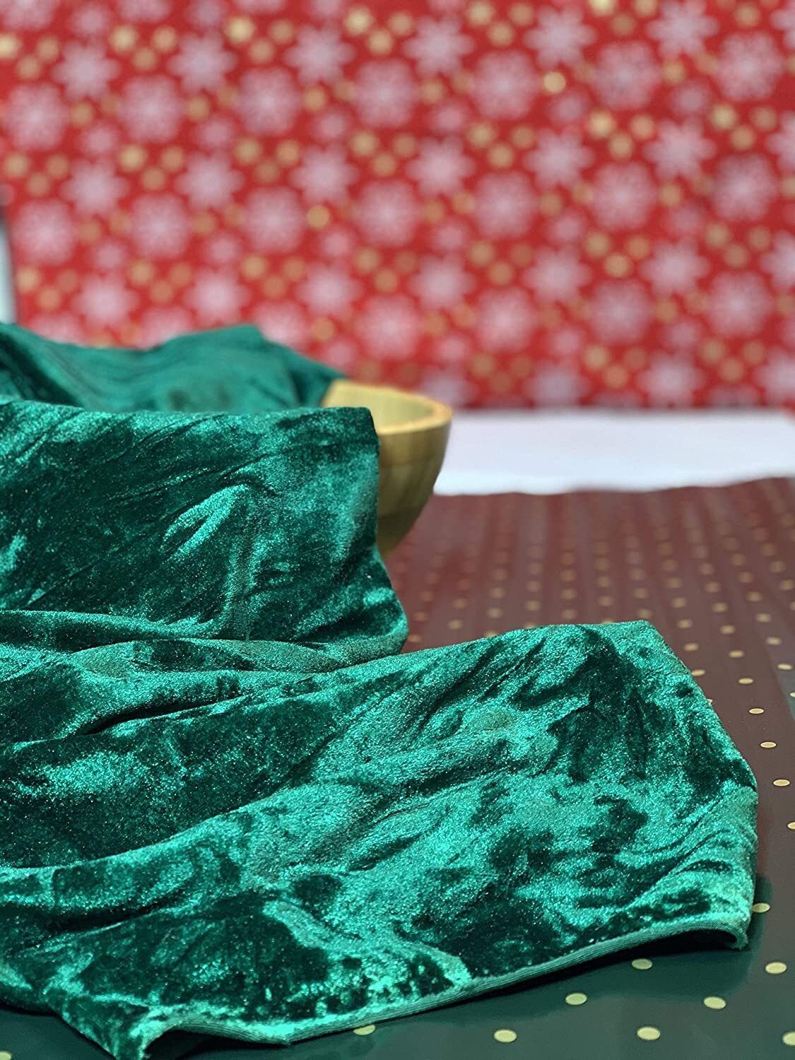Premium Marble Crushed Velvet Fabric – 58" Wide Solid Colours Medium Weight Stretch Material