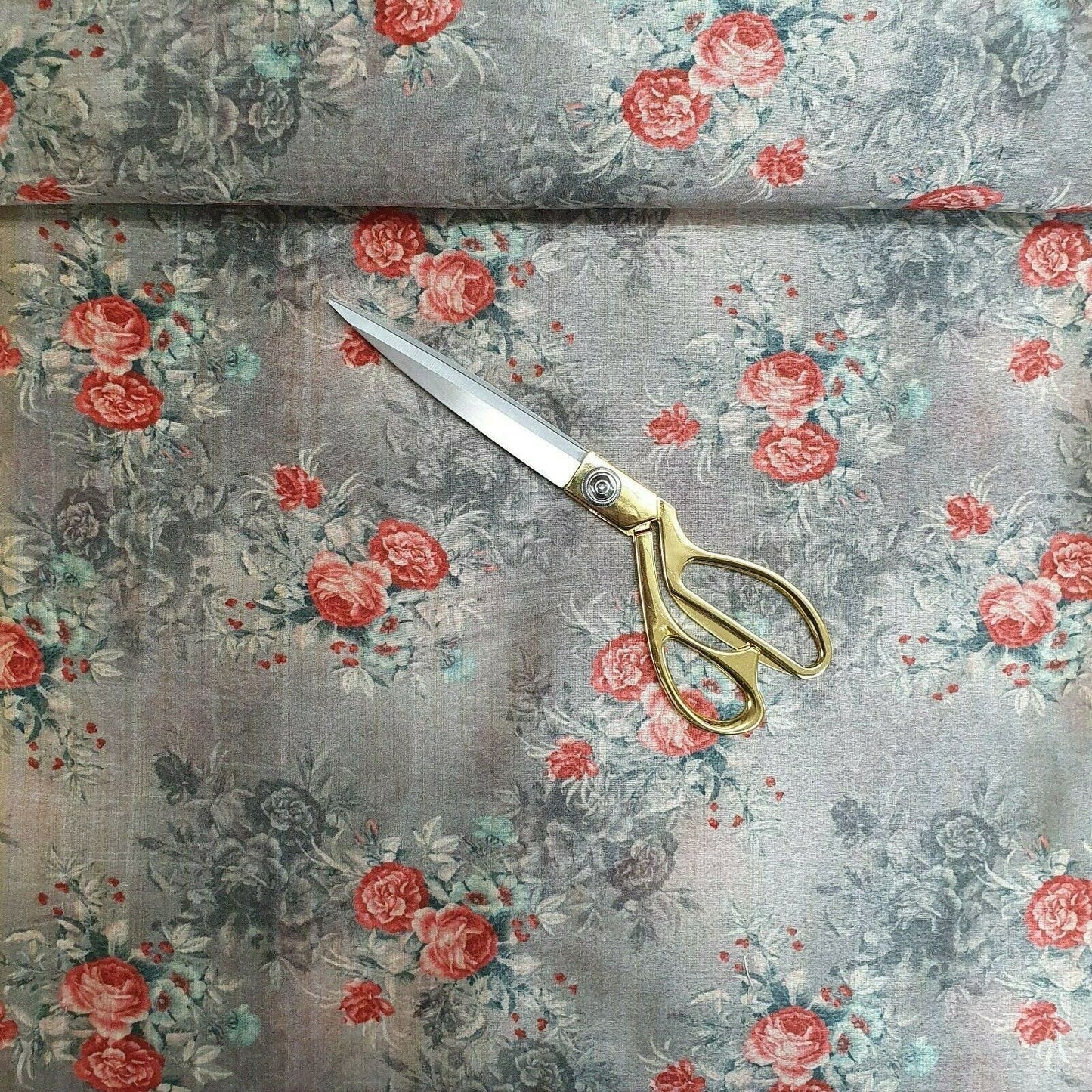 Polyester Faux Raw Silk Digital Print Fabric – 44" Wide Floral, Abstract & Frida Kahlo Inspired Dress, Craft & Quilting