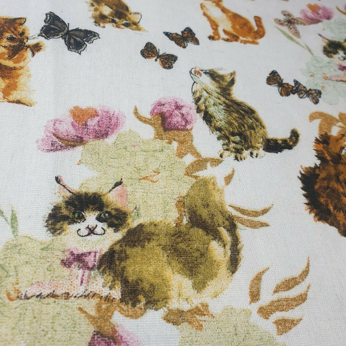 100% Cotton Printed Canvas Fabric – 58" Wide Durable Material for Crafts, Bags & Home Décor