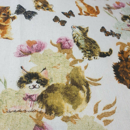 100% Cotton Printed Canvas Fabric – 58" Wide Durable Material for Crafts, Bags & Home Décor