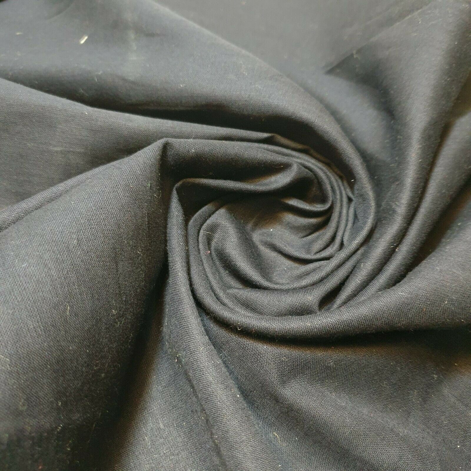100% Cotton Voile / Rubia Cambric Mercerised Fabric – 90 cm Wide Plain Material for Dressmaking, Lining & Crafts