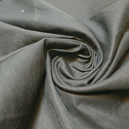 100% Cotton Voile / Rubia Cambric Mercerised Fabric – 90 cm Wide Plain Material for Dressmaking, Lining & Crafts