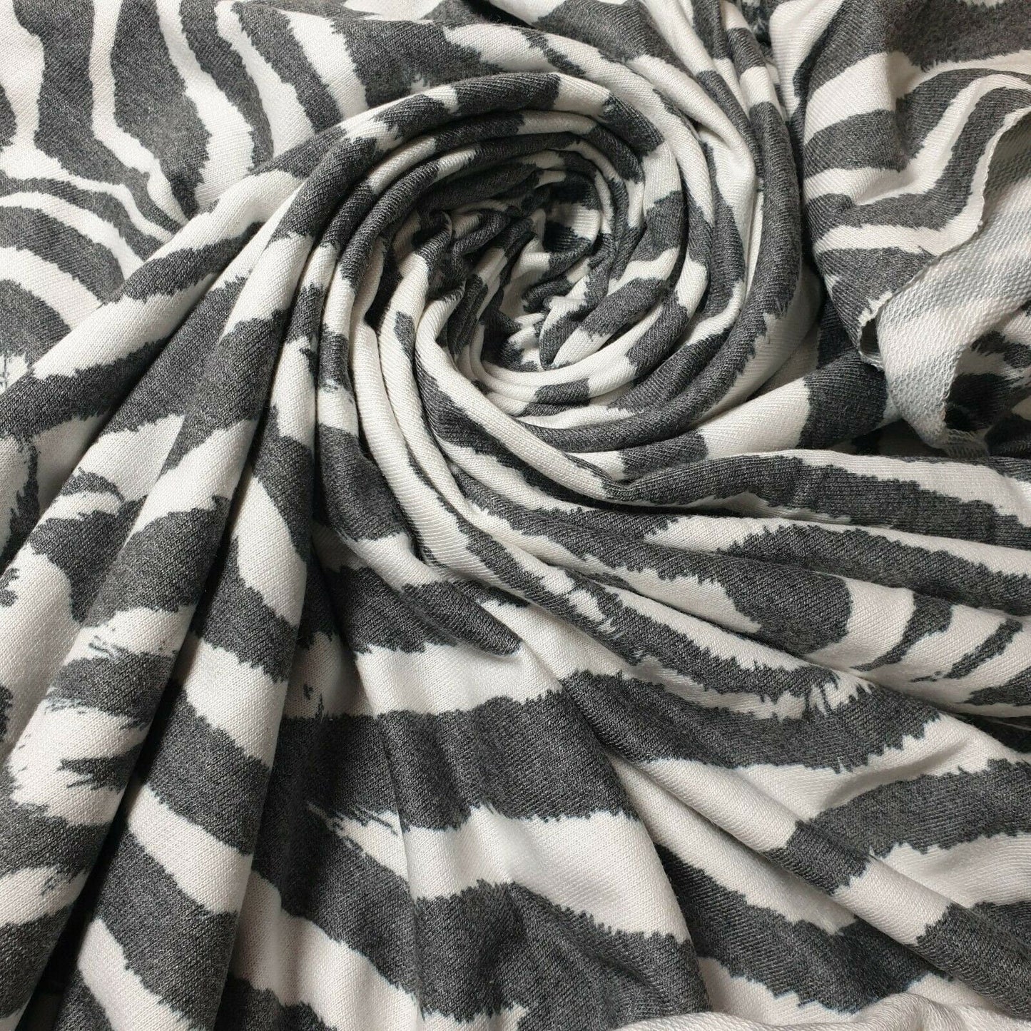 Cotton & Viscose Jersey Stretch Knit Fabric for Baby Grow, Dresses & T-Shirt Sewing