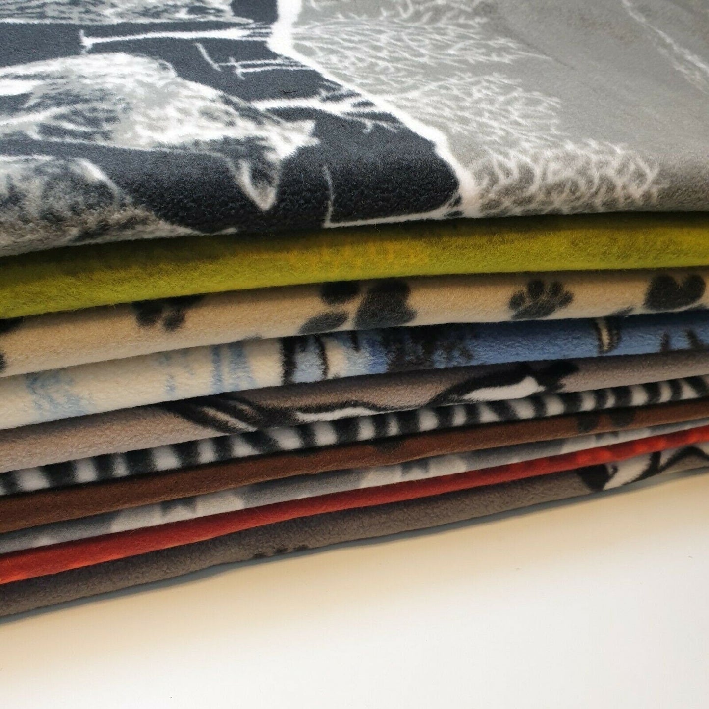 Polar Fleece Fabric – 58" Wide Premium Anti-Pill Soft Warm Material in Solid & Printed Designs