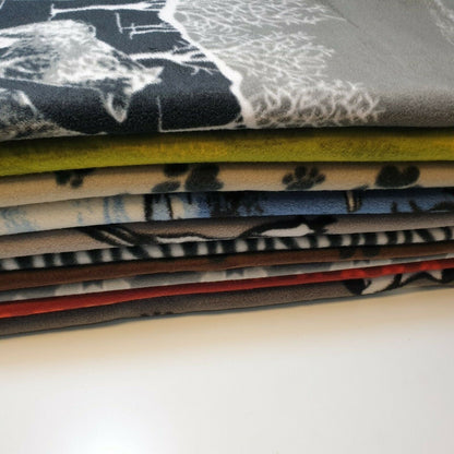 Polar Fleece Fabric – 58" Wide Premium Anti-Pill Soft Warm Material in Solid & Printed Designs