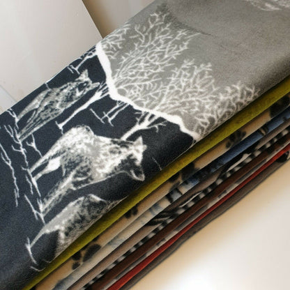Polar Fleece Fabric – 58" Wide Premium Anti-Pill Soft Warm Material in Solid & Printed Designs