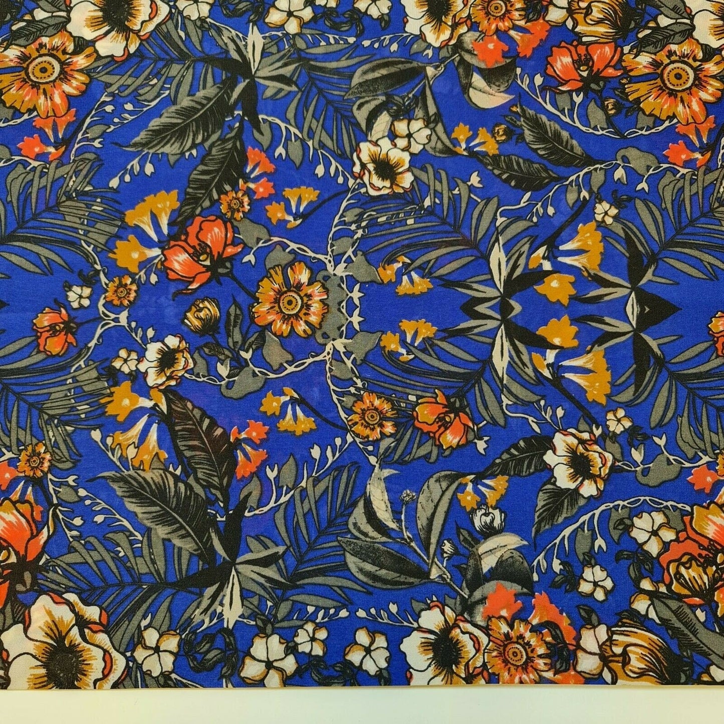 Floral, Polka, Animal & Paisley Printed Fabric – 58" Wide Georgette, Chiffon & Crepe Dress Material
