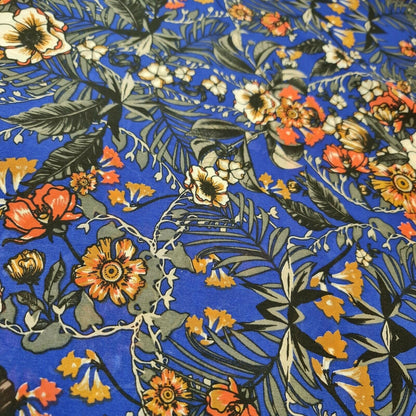 Floral, Polka, Animal & Paisley Printed Fabric – 58" Wide Georgette, Chiffon & Crepe Dress Material