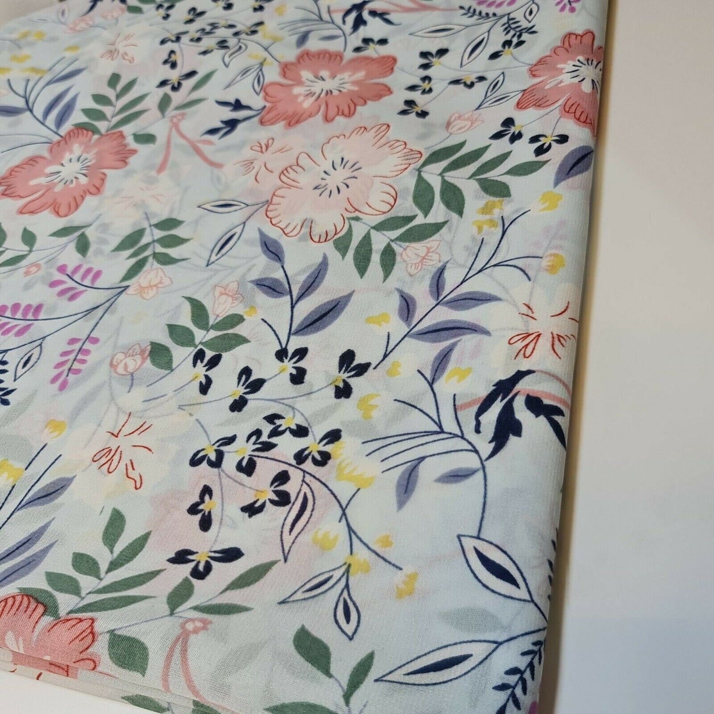 Floral, Polka, Animal & Paisley Printed Fabric – 58" Wide Georgette, Chiffon & Crepe Dress Material